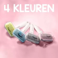 Lubadoo® - Kattenborstel - Hondenborstel - Kattenkam - Kattenhaar - Hondenhaar - Huisdierhaar Verwijderaar - Haarverwijderaar Voor Huisdieren - Langharig - Kortharig - Roze -Hondenbenodigdheden 1200x1200 235