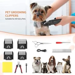 Merkloos Hondentondeuse, Hundeschermaschine / Dog Clippers - Dierenhaartrimmer, Hondentondeuse Kit Hond Verzorging 9 Merkloos Hondentondeuse, Hundeschermaschine / Dog Clippers - Dierenhaartrimmer, Hondentondeuse Kit Hond Verzorging -Hondenbenodigdheden 1200x1200 248