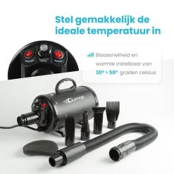 Qumax Professionele Hondenföhn Met 4 Opzetstukken – Waterblazer Voor Honden – Stil Design – Compact En Modern - Zwart 15 Qumax Professionele Hondenföhn Met 4 Opzetstukken – Waterblazer Voor Honden – Stil Design – Compact En Modern - Zwart -Hondenbenodigdheden 1200x1200 287