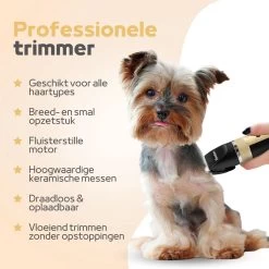 Woodoro Professionele 2-in-1 Hondentondeuse Voor Dikke Vacht – Draadloze Honden Tondeuse & Hondentrimmer – Stille Tondeuse Katten & Honden Trimset -Hondenbenodigdheden 1200x1200 321
