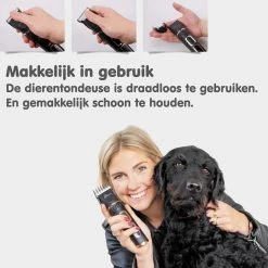 Tjilla Professionele Dieren/honden Tondeuse Set Extra Krachtig - Honden Trimmer - Lang Of Kortharige Huisdieren Katten & Honden - Draadloos - Weinig Geluid 15 Tjilla Professionele Dieren/honden Tondeuse Set Extra Krachtig - Honden Trimmer - Lang Of Kortharige Huisdieren Katten & Honden - Draadloos - Weinig Geluid -Hondenbenodigdheden 1200x1200 327