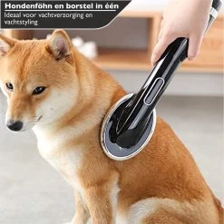 RoiPets® Hondenfohn 2 In 1 – 1000W - Honden Droger – Met Borstel - Waterblazer - Haar Verzorging - Honden Borstel Zwart - Honden/Katten/Dieren -Hondenbenodigdheden 1200x1200 385