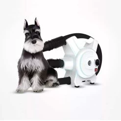 Hondenfohn - Waterblazer Met Draaiknop - 2400W Vermogen Met Warme En Koude Stand - Wit -Hondenbenodigdheden 1200x1200 394