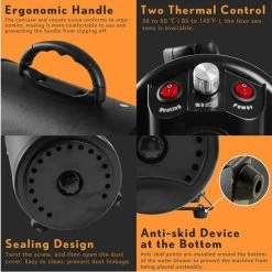 Merkloos Edward&DeVries Professionele Hondenföhn Met 4 Opzetstukken – Waterblazer Voor Honden – Stil Design – Krachtig + Extra Filter - Zwart -Hondenbenodigdheden 1200x1200 409