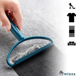 |Twinza®| Pluizenverwijderaar - Ontpluizer - Draagbare - Haarverwijderaar - Lint Remover - Verwijdert Pluisjes - Voor Tapijt - Wollen Kleding - Hondenhaarverwijderaar - Huisdieren -Hondenbenodigdheden 1200x1200 445