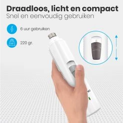 Auronic Elektrische Nagelvijl - Voor Dieren - Oplaadbaar - Draadloos - Diamant Vijlkop - Hond/Katten - Wit -Hondenbenodigdheden 1200x1200 511