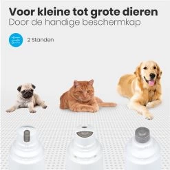 Auronic Elektrische Nagelvijl - Voor Dieren - Oplaadbaar - Draadloos - Diamant Vijlkop - Hond/Katten - Wit -Hondenbenodigdheden 1200x1200 512