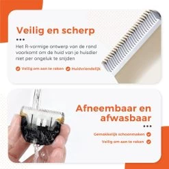 PetGoods Hondentondeuse - 10 Delige Set - Katten & Honden - Draadloos - Low Noise - Incl. Schaar, Nagelknipper, Vijl & Kam -Hondenbenodigdheden 1200x1200 563