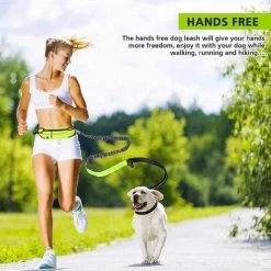 Hondenriem Hardloopriem Elastische Reflecterende Geschikt Voor Hardlopen - Handsfree Riem Met Opbergtasje – Hond Looplijn - Schokabsorberend - Groen 10 Hondenriem Hardloopriem Elastische Reflecterende Geschikt Voor Hardlopen - Handsfree Riem Met Opbergtasje – Hond Looplijn - Schokabsorberend - Groen -Hondenbenodigdheden 1200x1200 603