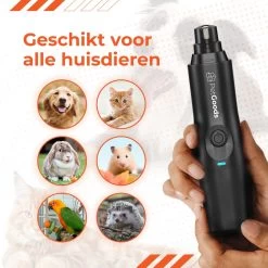 PetGoods Elektrische Nagel Vijl Voor Huisdieren - Incl. 2 Vijlen - Honden/Katten/Dieren - Draadloos -Hondenbenodigdheden 1200x1200 62