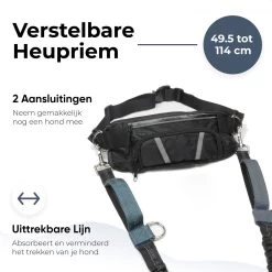 Canicross Looplijn Hond Met Heupriem Voor Hardlopen - Elastische Handsfree Hondenriem - Honden Trainingslijn - 150/200cm - Grijs 14 Canicross Looplijn Hond Met Heupriem Voor Hardlopen - Elastische Handsfree Hondenriem - Honden Trainingslijn - 150/200cm - Grijs -Hondenbenodigdheden 1200x1200 630