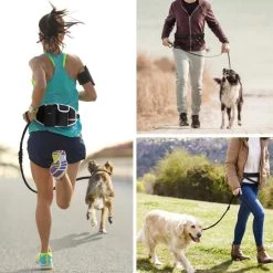 BOTC Looplijn Hond Met Heupriem Voor Hardlopen - Hondenriem - Zwart -Hondenbenodigdheden 1200x1200 637