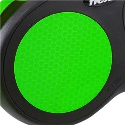 Flexi New Neon Tape - Hondenriem - Zwart/Groen - M - 5 M - (<25 Kg) -Hondenbenodigdheden 1200x1200 682