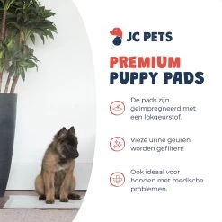 JC Pets Premium Puppy Training Pads - Hondentoilet - Zindelijkheidstraining Hond - 50 Stuks - 60 X 45 Cm 15 JC Pets Premium Puppy Training Pads - Hondentoilet - Zindelijkheidstraining Hond - 50 Stuks - 60 X 45 Cm -Hondenbenodigdheden 1200x1200 718