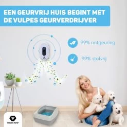 Vulpes Pets® Kattenbak Geurverdrijver PRO - Ozon En Negatieve Ionen Functie - Infraroodsensor - Oplaadbaar - Geurverwijderaar - Air Eliminator - Wit 14 Vulpes Pets® Kattenbak Geurverdrijver PRO - Ozon En Negatieve Ionen Functie - Infraroodsensor - Oplaadbaar - Geurverwijderaar - Air Eliminator - Wit -Hondenbenodigdheden 1200x1200 789