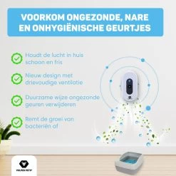 Vulpes Pets® Kattenbak Geurverdrijver PRO - Ozon En Negatieve Ionen Functie - Infraroodsensor - Oplaadbaar - Geurverwijderaar - Air Eliminator - Wit 17 Vulpes Pets® Kattenbak Geurverdrijver PRO - Ozon En Negatieve Ionen Functie - Infraroodsensor - Oplaadbaar - Geurverwijderaar - Air Eliminator - Wit -Hondenbenodigdheden 1200x1200 792