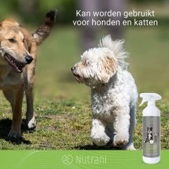 Nutrani Geurverwijderaar, 750 Ml, Natuurlijke Enzymreiniger Als Gebruiksklare Spray Met Biologische Werking, Verwijdert Geurtjes, Urine, Poep En Vlekken Van Honden En Katten -Hondenbenodigdheden 1200x1200 796
