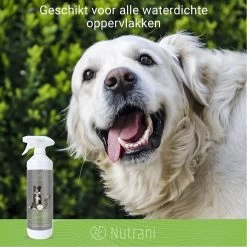 Nutrani Geurverwijderaar, 750 Ml, Natuurlijke Enzymreiniger Als Gebruiksklare Spray Met Biologische Werking, Verwijdert Geurtjes, Urine, Poep En Vlekken Van Honden En Katten -Hondenbenodigdheden 1200x1200 799