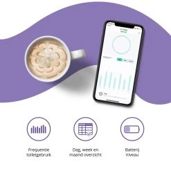 Pettadore Air Insight - Kattenbak Geurverdrijver & Teller - Actieve Zuurstof En Ionen - Oplaadbaar - Met App -Hondenbenodigdheden 1200x1200 861