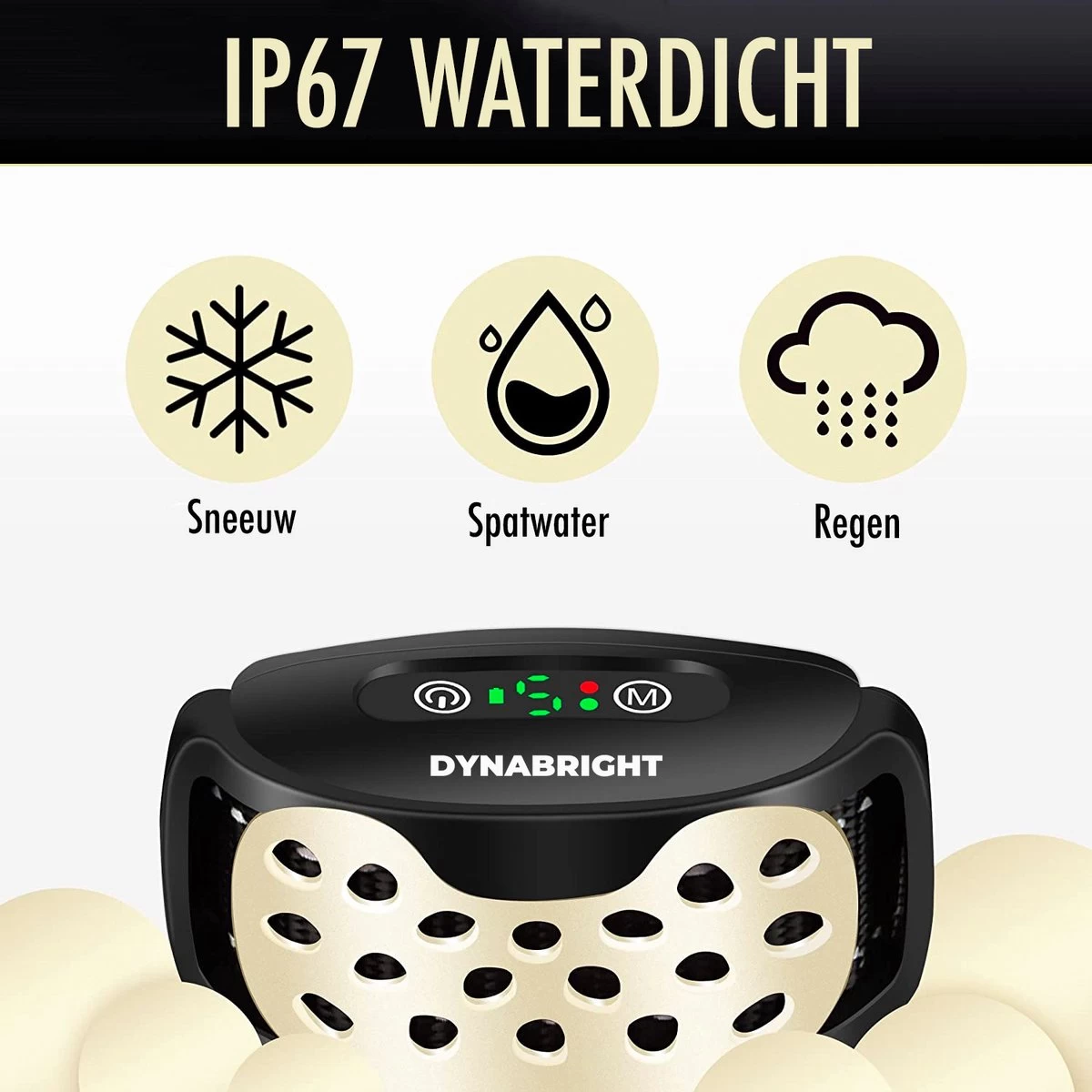 DynaBright Anti Blafband Voor Honden - 3-70KG - Diervriendelijk - Zonder Schok - Vibratie En Audio - Anti Blaf Band 8 DynaBright Anti Blafband Voor Honden - 3-70KG - Diervriendelijk - Zonder Schok - Vibratie En Audio - Anti Blaf Band - Afbeelding 6