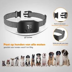 Salvano Anti Blafband - Blafband Voor Honden - Opvoedingshalsbanden - Voor Kleine En Grote Honden - Anti Blafband Zonder Schok- Oplaadbaar - Anti Blaf Apparaat - Blafband - Diervriendelijk -Hondenbenodigdheden 1200x1200 899