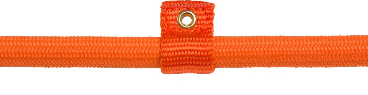Rebel Petz - Honden Trainingslijn Met Halsband - Taupe, Zwart, Groen & Oranje - Maat Small Of Large - Kleur: Oranje, Maat: Large 7 Rebel Petz - Honden Trainingslijn Met Halsband - Taupe, Zwart, Groen & Oranje - Maat Small Of Large - Kleur: Oranje, Maat: Large - Afbeelding 5