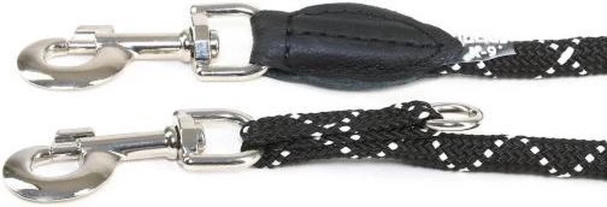Julius K9 - Verstelbare Reflecterende Hondenriem - Lengte Verstelbaar Van 130-220cm - Ronde Vorm 1.2cm Dik 4 Julius K9 - Verstelbare Reflecterende Hondenriem - Lengte Verstelbaar Van 130-220cm - Ronde Vorm 1.2cm Dik - Afbeelding 2