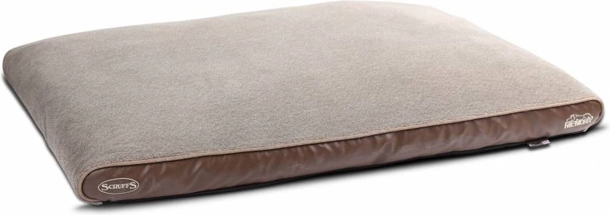Scruffs Chateau - Hondenbed Orthopedisch Met Memory Foam Voor Extra Steun Voor Rug En Gewrichten - Grijs & Bruin Maat M/L - Kleur: Grijs, Maat: Large 11 Scruffs Chateau - Hondenbed Orthopedisch Met Memory Foam Voor Extra Steun Voor Rug En Gewrichten - Grijs & Bruin Maat M/L - Kleur: Grijs, Maat: Large - Afbeelding 9