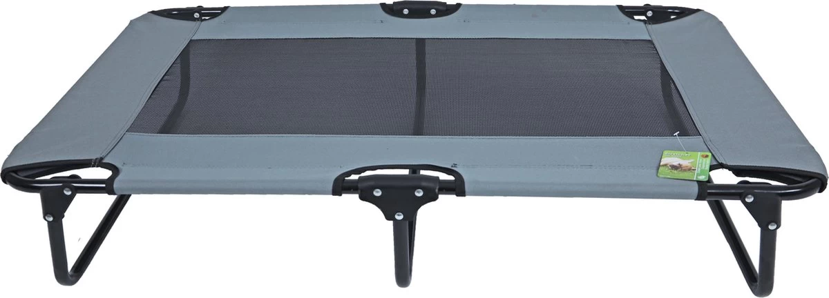 Hondenbed - Honden Stretcher - Opvouwbaar Hondenbed - Kleur: Grijs - Afmetingen: 106x60x21,5 Cm 7 Hondenbed - Honden Stretcher - Opvouwbaar Hondenbed - Kleur: Grijs - Afmetingen: 106x60x21,5 Cm - Afbeelding 5