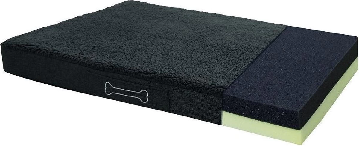 Sun Garden Buddy Orthopedisch Hondenkussen 72x50x8cm Antraciet 9 Sun Garden Buddy Orthopedisch Hondenkussen 72x50x8cm Antraciet - Afbeelding 7