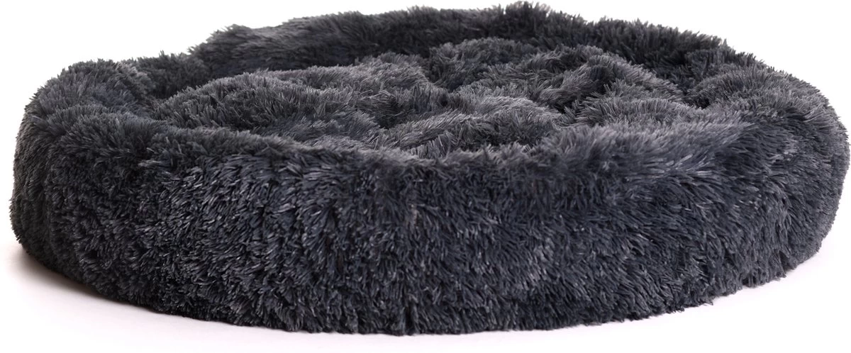 Fluffy Donut Antracite 100 Cm (L) Dogs&Co 4 Fluffy Donut Antracite 100 Cm (L) Dogs&Co - Afbeelding 2