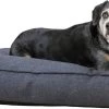 Snoozle Orthopedische Hondenmand - Zacht En Luxe Hondenkussen - Hondenbed - Wasbaar - Hondenmanden - 100 X 70 Cm - Stormy Grey -Hondenbenodigdheden 1200x514