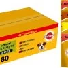 Pedigree Adult In Saus Honden Natvoer - Vier Verschillende Smaken - 80 X 100 Gr