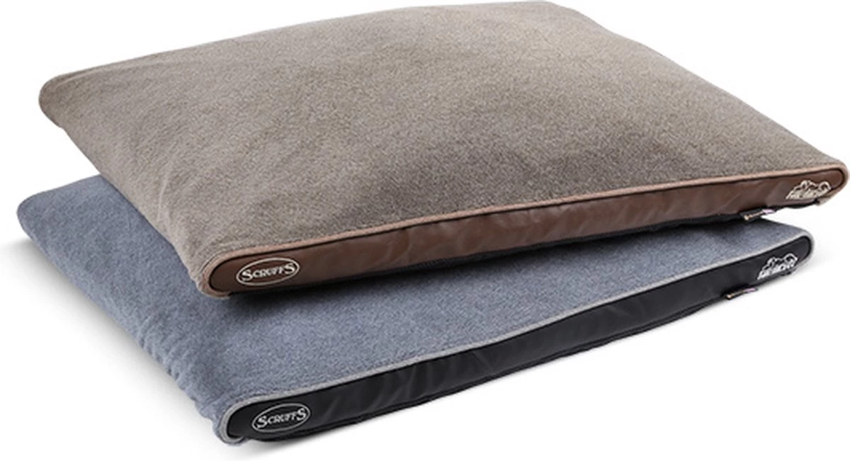 Scruffs Chateau - Hondenbed Orthopedisch Met Memory Foam Voor Extra Steun Voor Rug En Gewrichten - Grijs & Bruin Maat M/L - Kleur: Grijs, Maat: Large 13 Scruffs Chateau - Hondenbed Orthopedisch Met Memory Foam Voor Extra Steun Voor Rug En Gewrichten - Grijs & Bruin Maat M/L - Kleur: Grijs, Maat: Large - Afbeelding 11