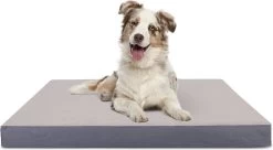 Nobleza Orthopedische Hondenkussen Wasbaar - Hondenbed - Maat L: 90 X 70 X 8 Cm - Grijs -Hondenbenodigdheden 1200x663 2