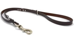 Verstelbare Trainingslijn Leer - 2 Meter - Bruin - Politielijn - Hondenriem - Hoge Kwaliteit Leer - Trainingslijn - Ambachtelijk Gemaakt In Portugal -Hondenbenodigdheden 1200x690