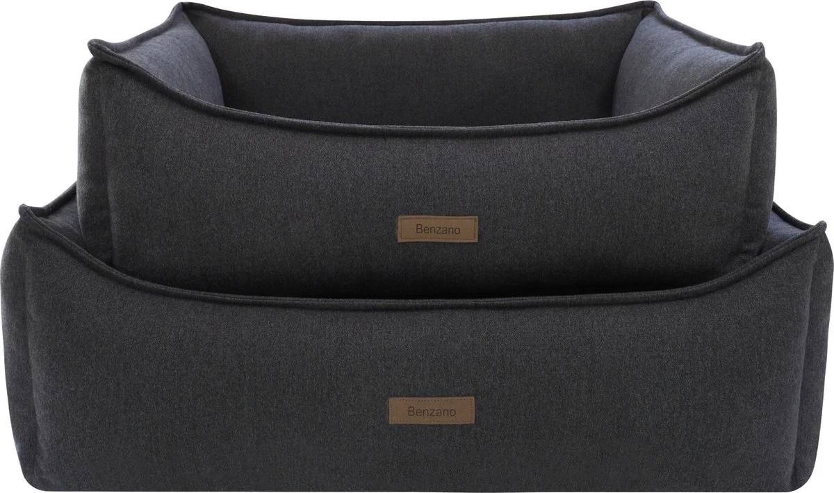 Benzano - Orthopedische Hondenmand - Wasmachine Wasbaar - Memory Foam - Donkergrijs - 100 CM 6 Benzano - Orthopedische Hondenmand - Wasmachine Wasbaar - Memory Foam - Donkergrijs - 100 CM - Afbeelding 4