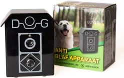 Merkloos Anti Blaf Apparaat Voor Honden - Alternatief Voor De Anti Blafband - Inclusief 9v Batterij & Nederlandse Handleiding - Diervriendelijk - Zonder Schok - Blafband Voor Honden - Zwart