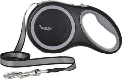 Hondenriem-Looplijn-Zwart/Grijs-8 Meter Oprol-Hond Lijn-Automatisch Rollijn -Hondenbenodigdheden 1200x780