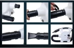 Hondenfohn - Waterblazer Met Draaiknop - 2400W Vermogen Met Warme En Koude Stand - Wit -Hondenbenodigdheden 1200x793 1