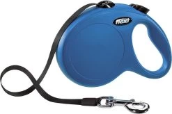 Flexi New Classic Tape - Hondenriem - Blauw - M - 5 M - (<25 Kg) -Hondenbenodigdheden 1200x795
