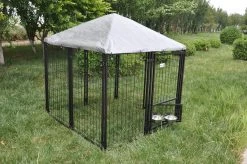 MaxxPet Hondenkennel - Hondenkennel Met Afneembaar Dak - Geschikt Voor Buiten En Binnen - 142 X 142 X 153 Cm -Hondenbenodigdheden 1200x796 3