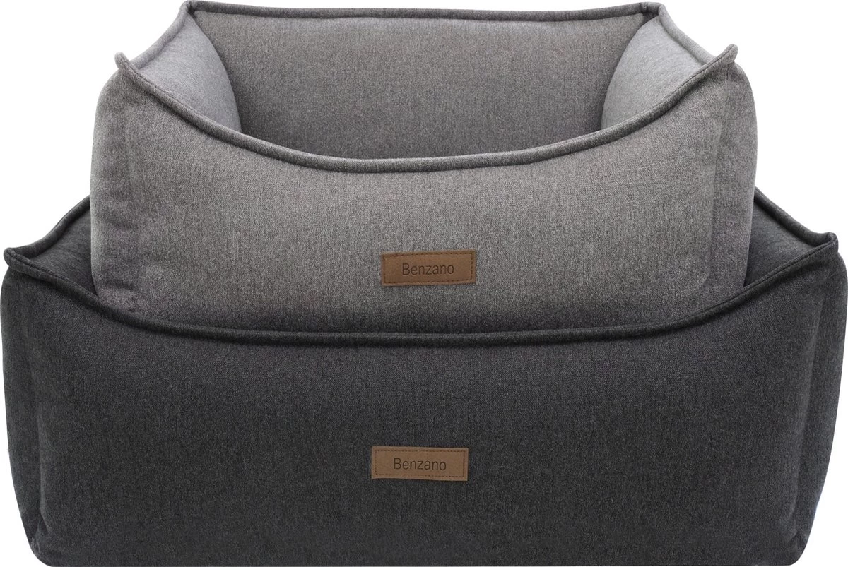 Benzano - Orthopedische Hondenmand - Wasmachine Wasbaar - Memory Foam - Donkergrijs - 100 CM 10 Benzano - Orthopedische Hondenmand - Wasmachine Wasbaar - Memory Foam - Donkergrijs - 100 CM - Afbeelding 8