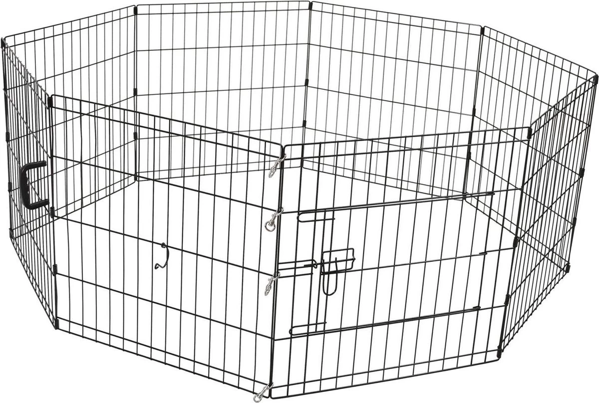 Adori Puppy Ren Zwart - Hondenbench - 61x61 Cm 3 Adori Puppy Ren Zwart - Hondenbench - 61x61 Cm