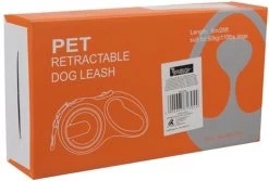 Hondenriem-Looplijn-Zwart/Grijs-8 Meter Oprol-Hond Lijn-Automatisch Rollijn -Hondenbenodigdheden 1200x813 2