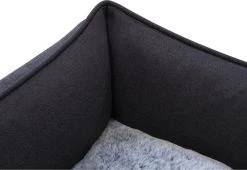 Benzano - Hondenmand - All Season - Wasmachine Wasbaar - Omkeerbaar Kussen - Pluche - Schuimvulling - Antraciet - 100 CM -Hondenbenodigdheden 1200x827 5