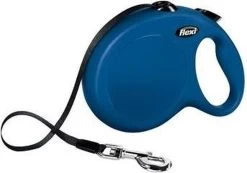 Flexi New Classic Tape - Hondenriem - Blauw - M - 5 M - (<25 Kg) -Hondenbenodigdheden 1200x839 1