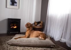 Scruffs Chateau - Hondenbed Orthopedisch Met Memory Foam Voor Extra Steun Voor Rug En Gewrichten - Grijs & Bruin Maat M/L - Kleur: Grijs, Maat: Medium -Hondenbenodigdheden 1200x844 3