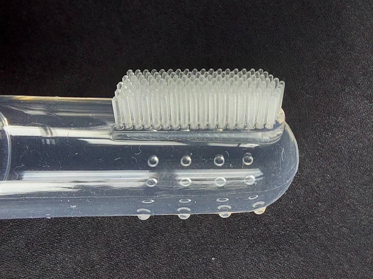 Merkloos Vinger Tandenborstel – 2 X 5 Merkloos Vinger Tandenborstel – 2 X - Afbeelding 3