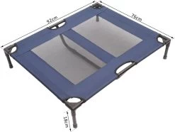 Paws & Claws - Hondenbed - Hondenstretcher - Honden Ligbed - Portable Draagbaar - 92 X 76 X 18 Cm - Blauw 13 Paws & Claws - Hondenbed - Hondenstretcher - Honden Ligbed - Portable Draagbaar - 92 X 76 X 18 Cm - Blauw -Hondenbenodigdheden 1200x906 6